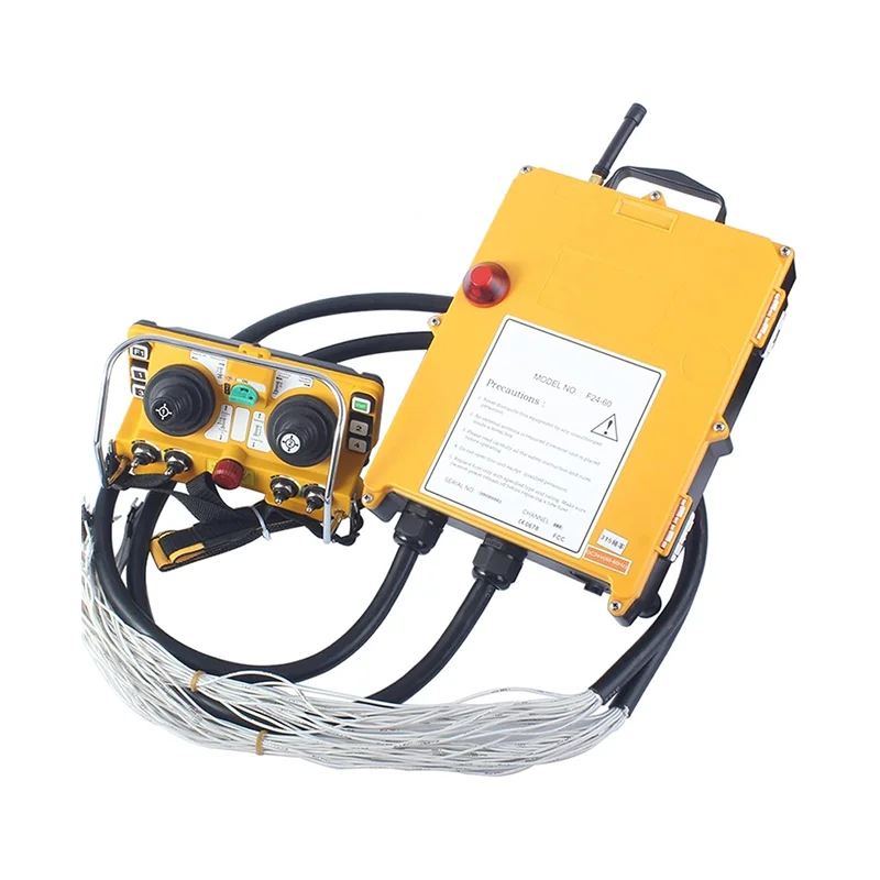 315MHZ Overhead crane remote controls F24-60 joystick universal industrial radio wireless remote control for crane