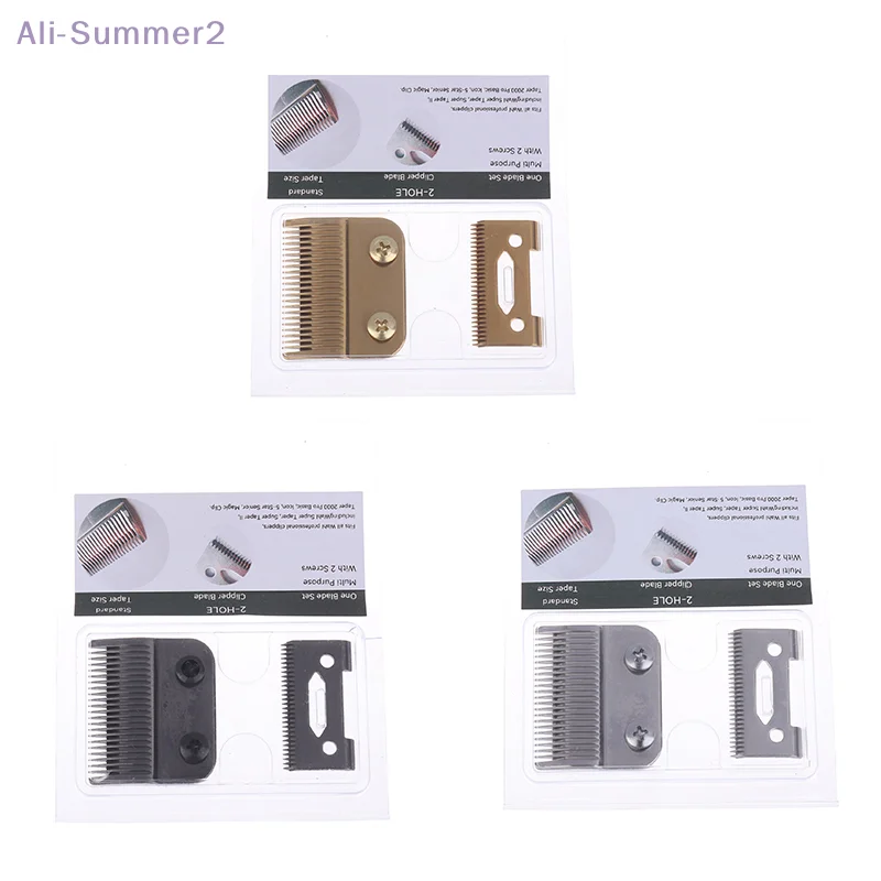 

Профессиональная сменная машинка для стрижки с 2 отверстиями, совместимая с беспроводными машинами для стрижки волос Magic Clip 808