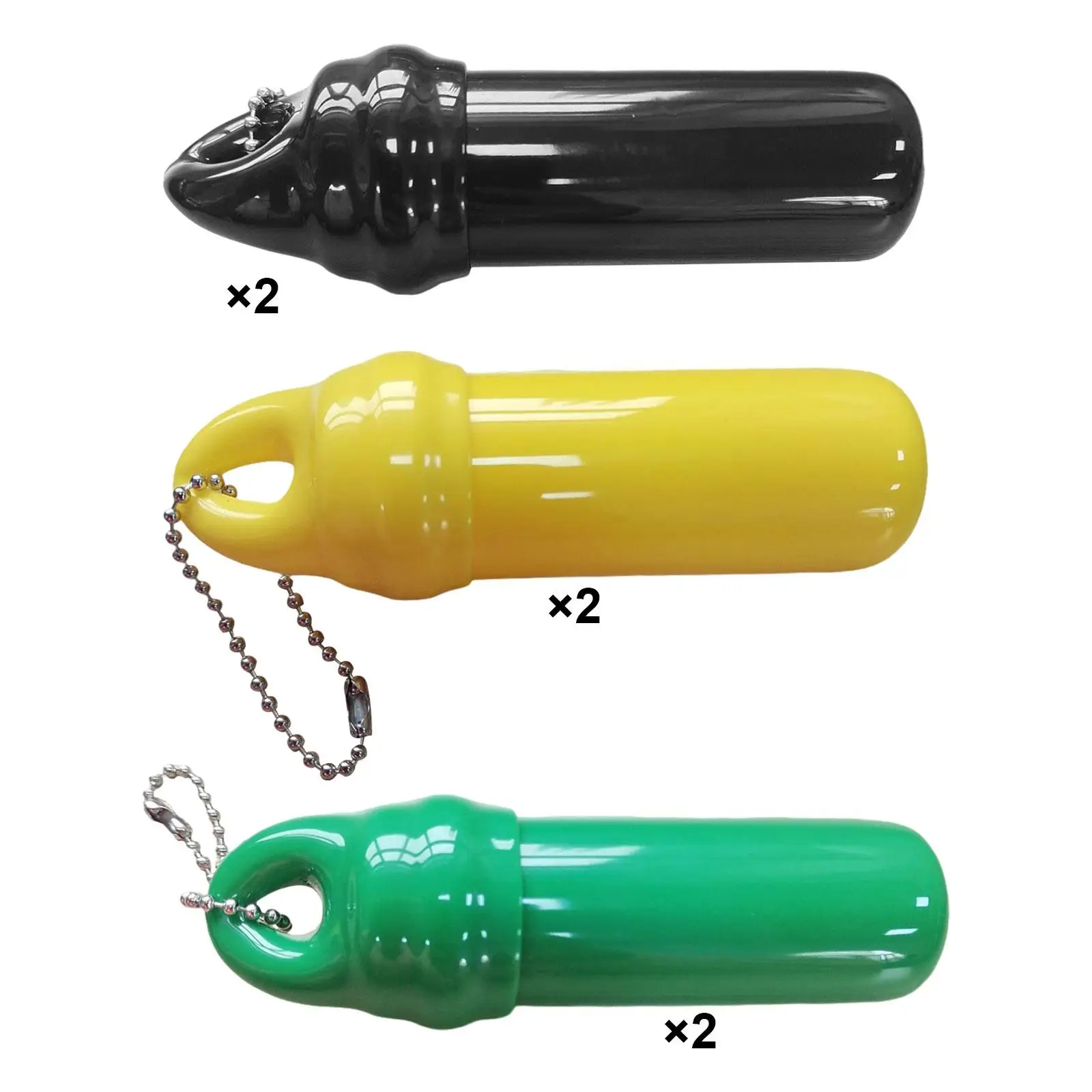 Buoyant Key Rings Purse Float Waterproof PVC Pendant Floating Keychain Wallet for Yachting Boating Canoeing Water Sports Kayak