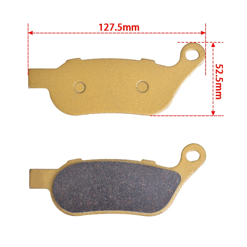 Motorcycle Front Rear Brake Pads For HAR/LEY Softail FLSTC FLSTF FLSTFB Fat Boy FLSTN FLS FXSB Heritage 0096 2015 2016 2017