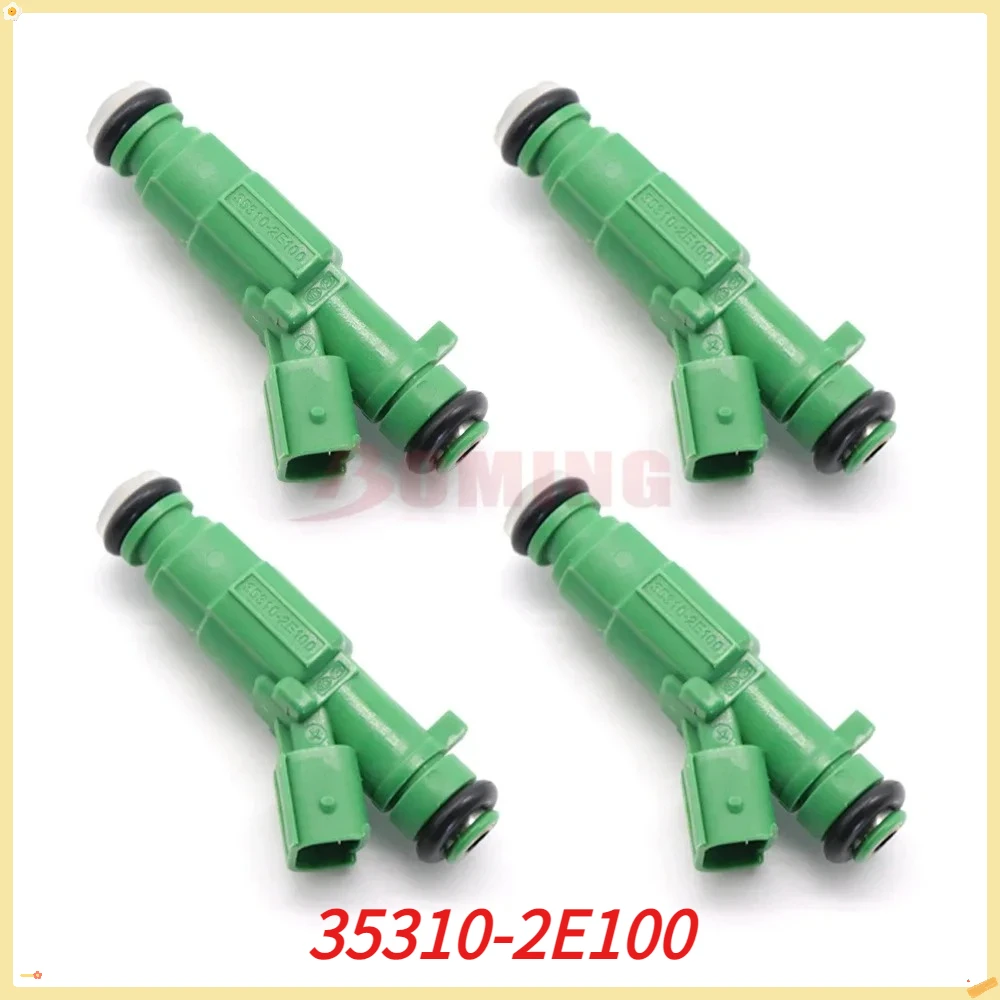 

35310-2E100 New Car Fuel Injector Nozzle 4pcs/lot Fits For HYUNDAI ELANTRA 1.8L L4 2011-2014 353102E100 35310 2E100