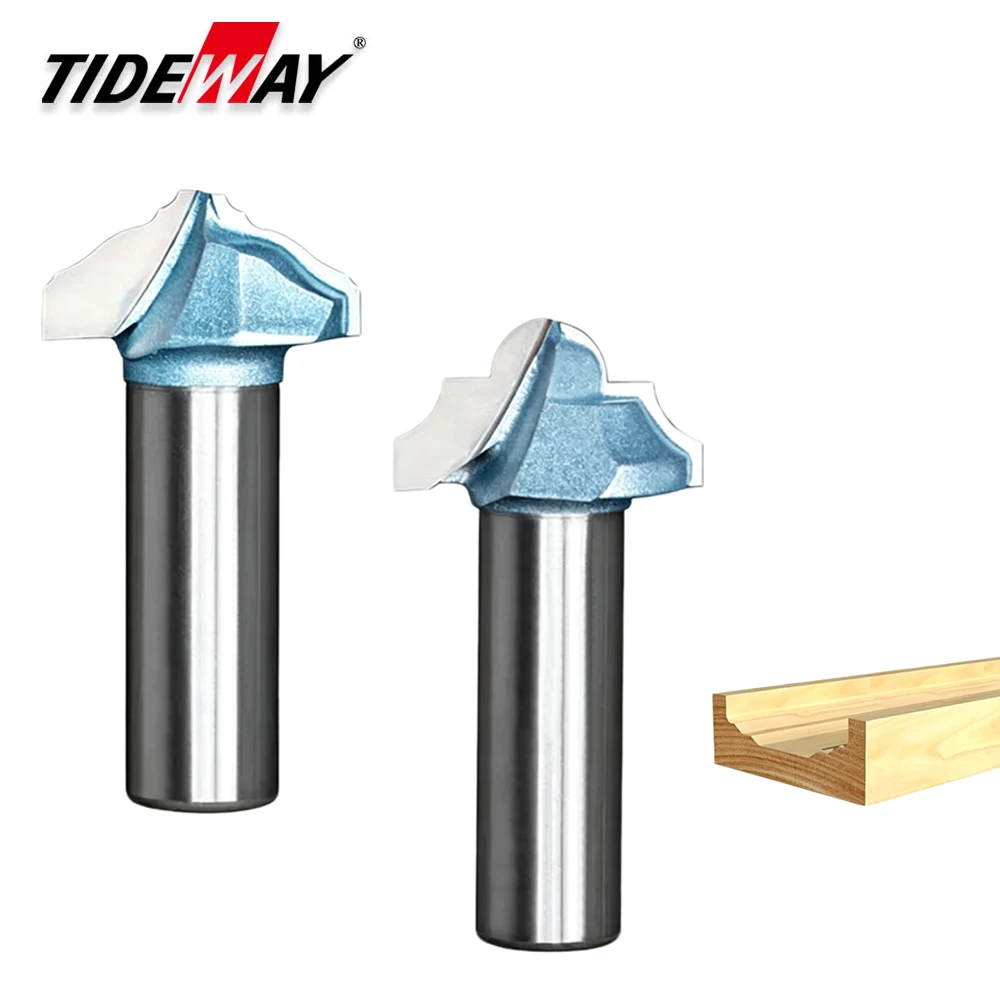 

Tideway Industrial Grade Door Pattern Carving Router Bit Cabinet Door Cutter Tungsten steel alloy oodworking Tools for Wood