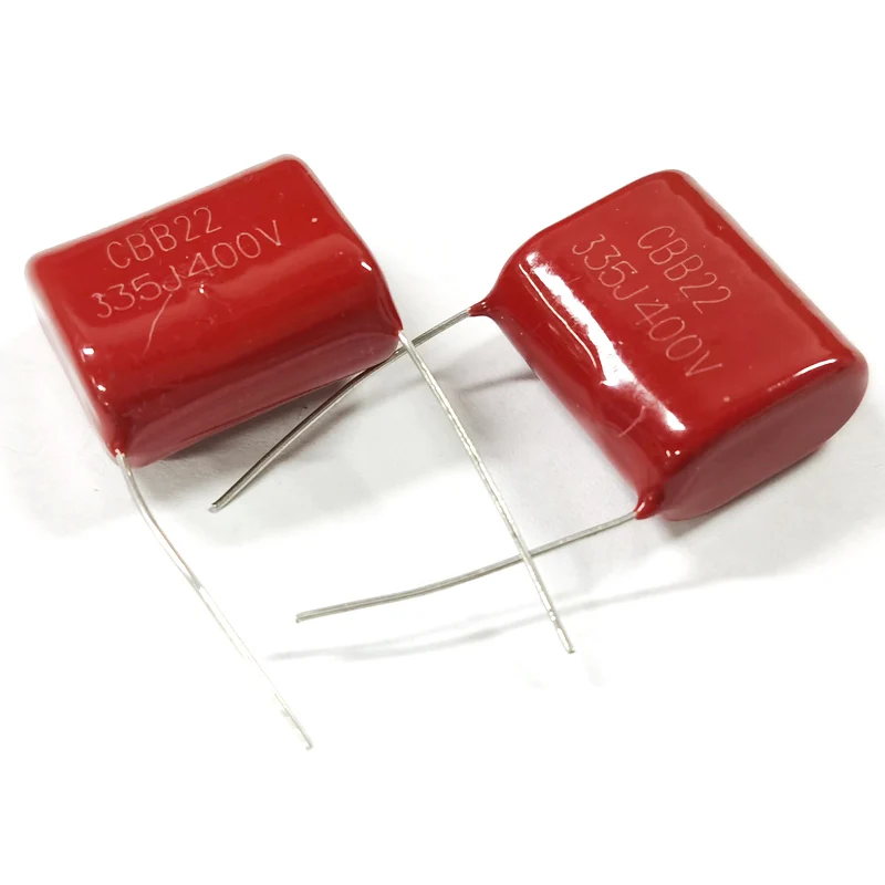 10/20pcs 400V CBB Capacitor 335J Polypropylene Film Capacitors Capacitor 3uF 3300nF P20mm