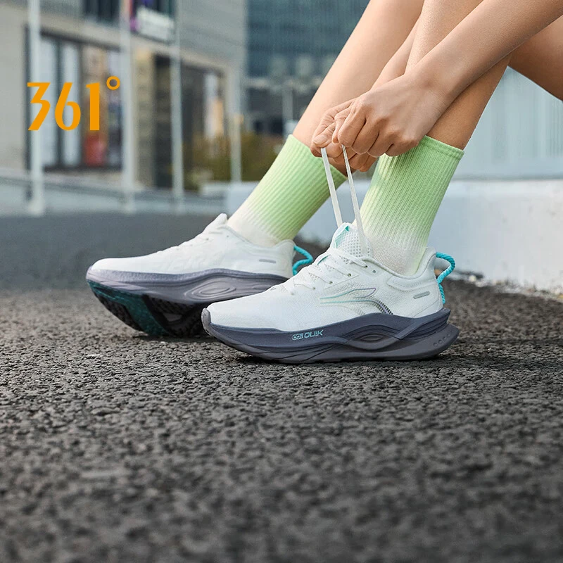 

361 Degrees Fierce 5 Women Running Shoes Breathable Wear-resistant Cushioning Lightweight Versatile Female Sneaker 682522218