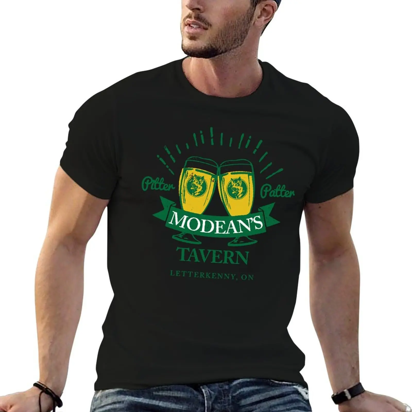 Modeans Tavern LetterKenny Ontario T-Shirt hippie clothes anime men clothes