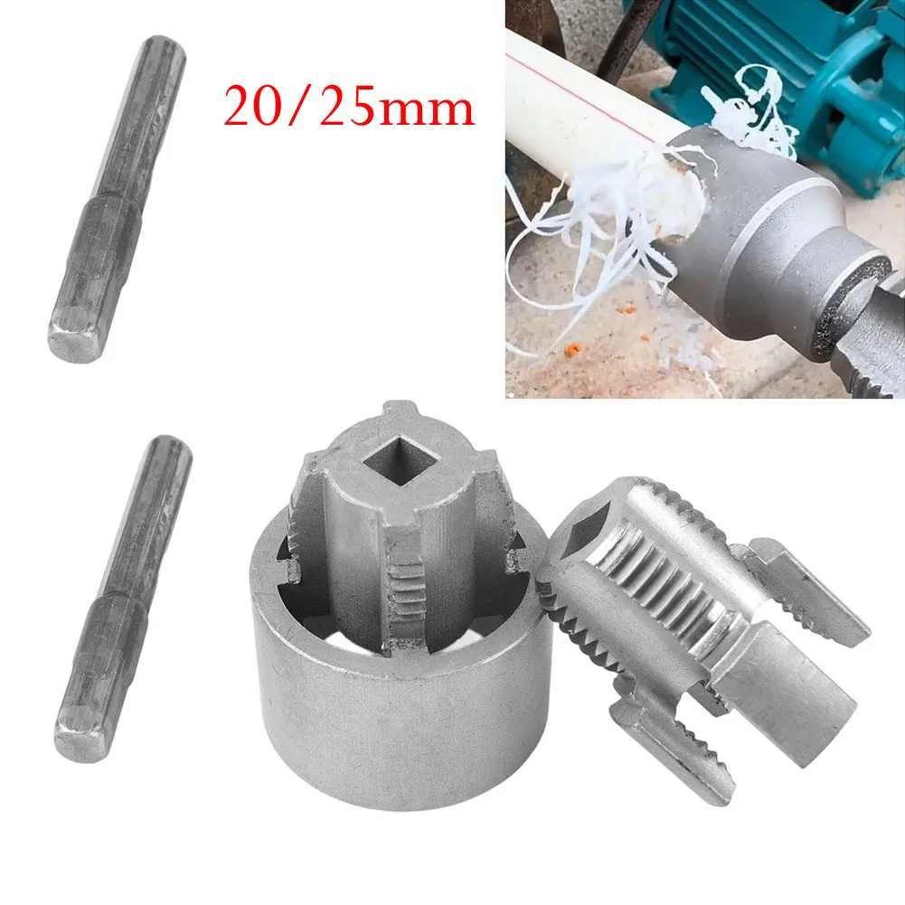 2pcs 20mm 25mm PPR Water Pipe Internal Thread Opener For =Pvc Pipe Thread Pipe Thread Tap Hand Electric Drills Hand Tools