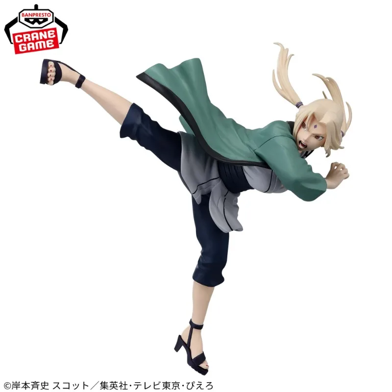 Banpresto-figura de Colosseum Naruto Shippuden Tsunade, modelo de colección de Anime Original, regalos de Navidad, 14cm