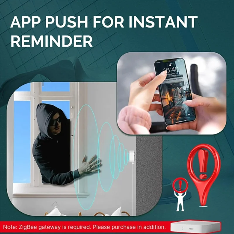 ABKI-WIFI Human Presence Sensor Detector Radar Wave Detection Sensor For Home Security Tuya Human Body Exists Sensor