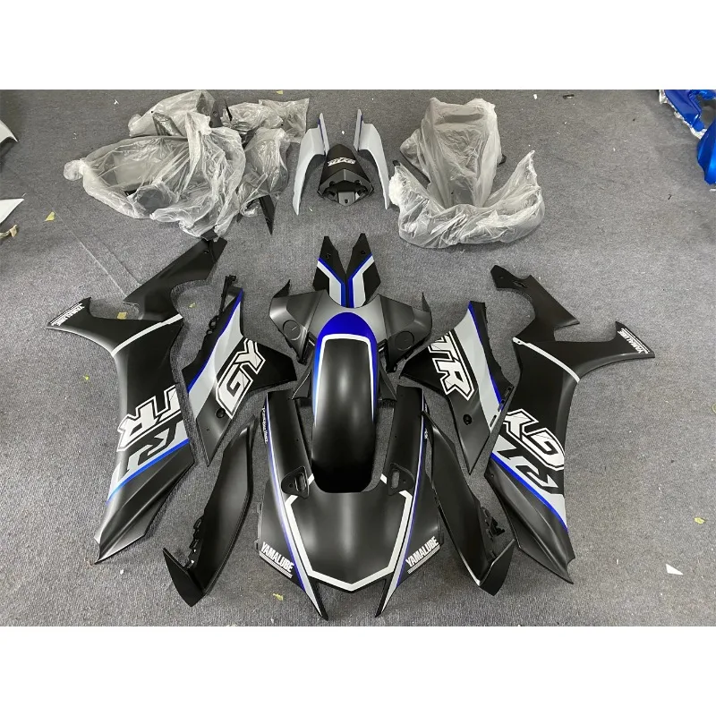 

a/Motorcycle Fairings Kit Fit For Yzf R1M R1 2020 2021 2022 2023 Bodywork Set High Quality Abs Injection Gray Black