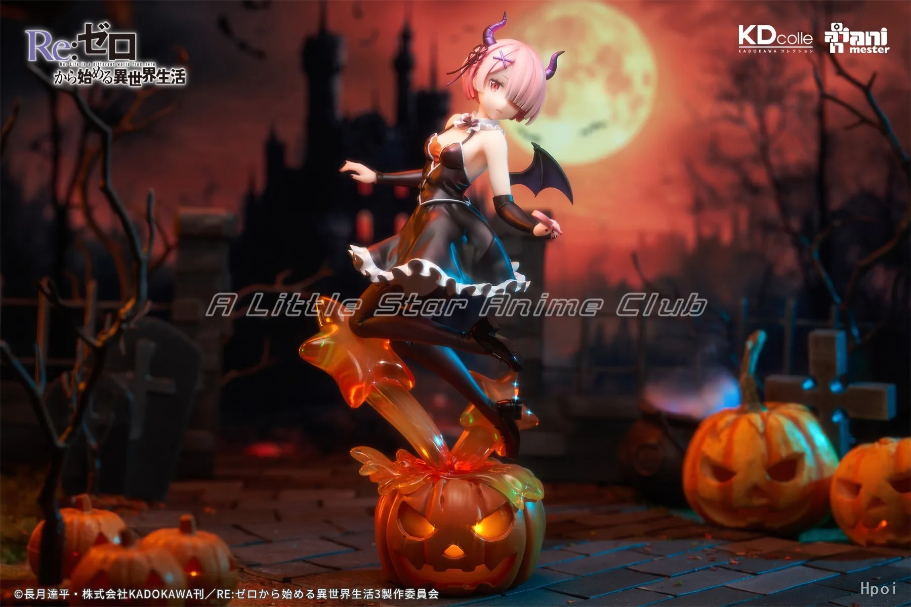In Stock Original KADOKAWA KDcolle Re ZERO Starting Life in Another World RAM/REM Magic Night Magic Anime Figure Model Gift Toy view 3