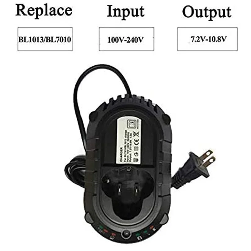 DC10WA Li-ion Replacement Battery Charger for MAKITA BL1013 BL1014 10.8V 12V DC10WB Electric Drill Screwdriver Power Tool