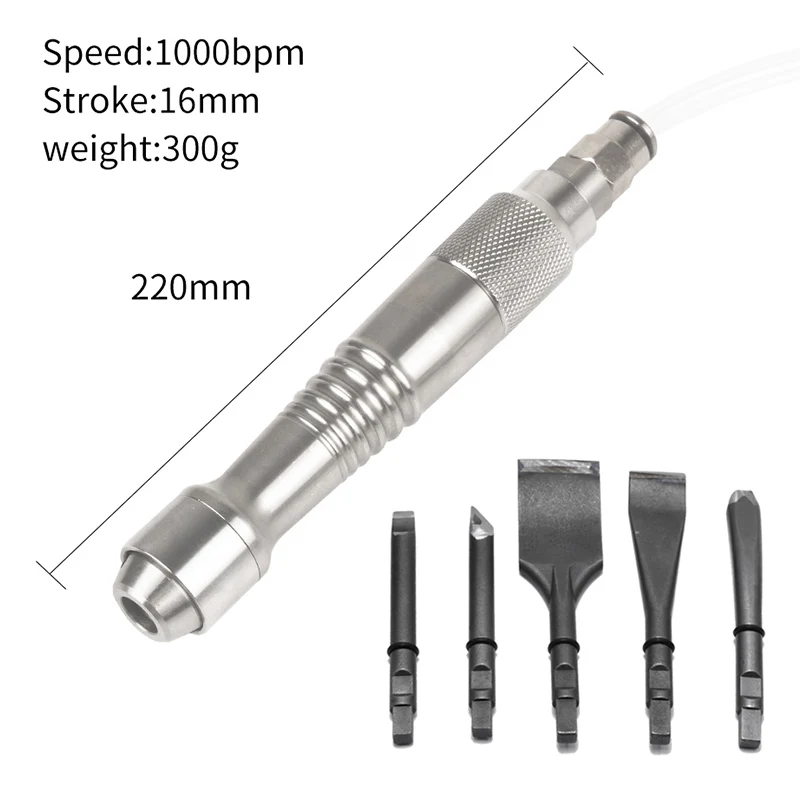 Imagem -02 - Martelo Pneumático do Cinzel Cinzel para Madeira Faca de Escultura em Madeira Faça Você Mesmo Lápis de ar