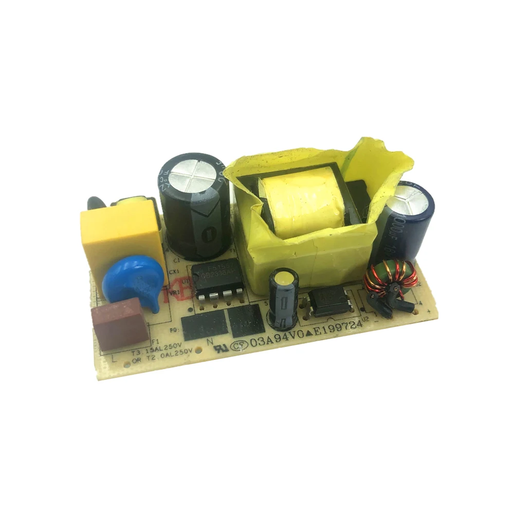 AC-DC Power Adapter DC 12V 2A Switching Power Supply Module AC 100-240V To DC 12V Power Supply Board Short Circuit Protection