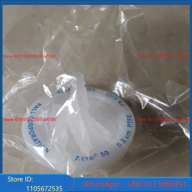 PA-LL 4251 Breathing Filter 4250 Acro50 Air Filter PTFE Membrane 50mm 0.2um