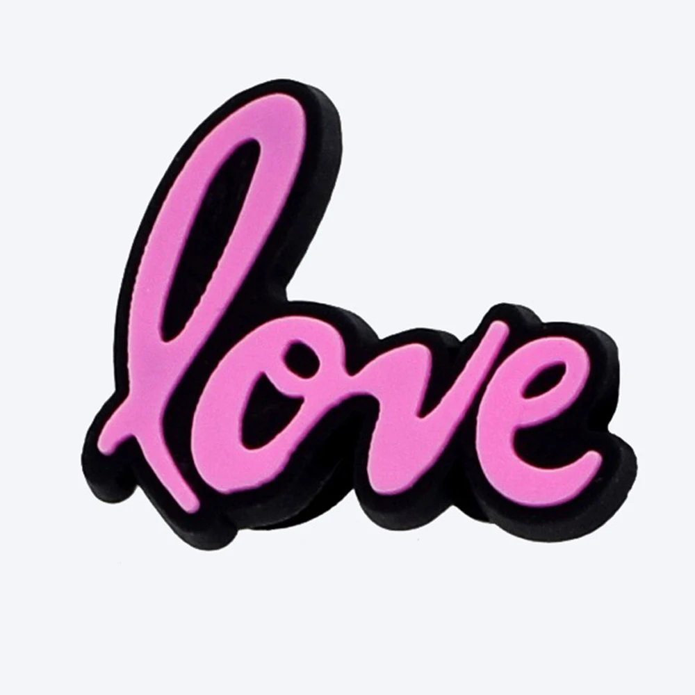 Hot Sale 1Pcs PVC Shoe Charms Pin for Crocs Accessories Clog Bracelet Wristband Decoration Party Favor Gifts