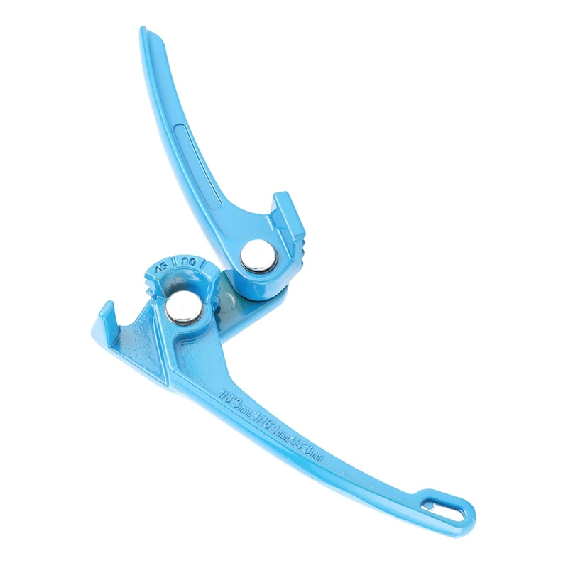 ●1Pc Carbon Steel Pipe Tubing Bender Tubing Brake Ac Refrigerant Line Bending Tool Bending Round Tube Copper Tubes