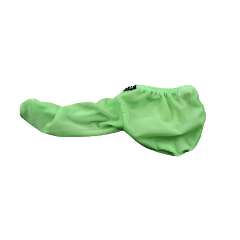 

U-convex Pouch Men's Ice Silk Thong, High Elastic Breathable Sexy T-back Underwear for Men