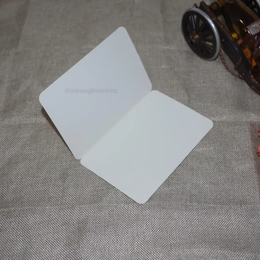 50pcs in/ A6 size 10x15cm/20x15cm foldable colorful paper,nostalgic retro style, DIY word card, memorial greeting cards