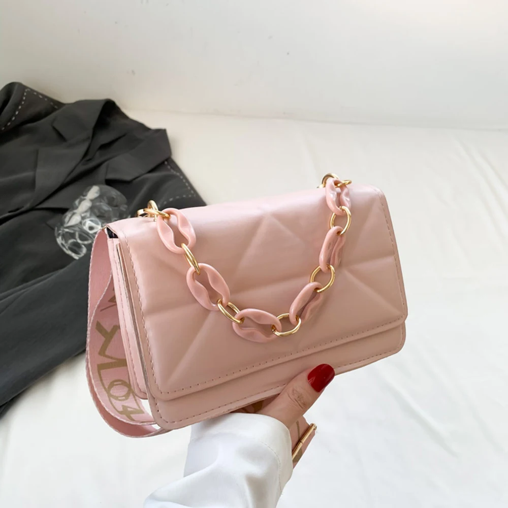 Pedra Padrão Crossbody Bolsas para Mulheres, Couro PU, Grandes Bolsas De Ombro, Bolsa De Moda