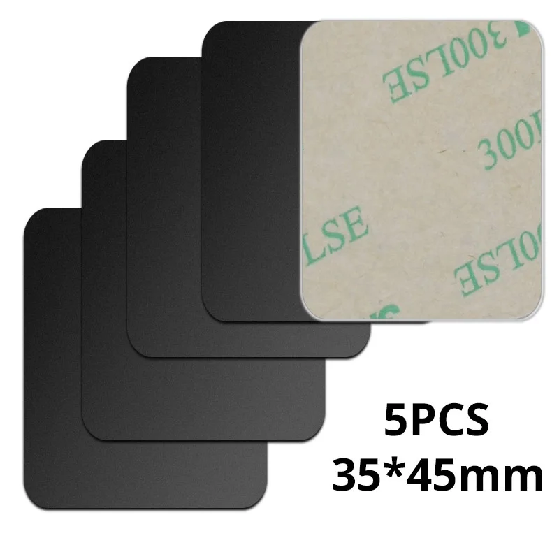 Metal Plate Magnet Mobile Stand Universal Replacement Metal Plate Kit With Adhesive For Magnetic Car Mount Phone Holder
