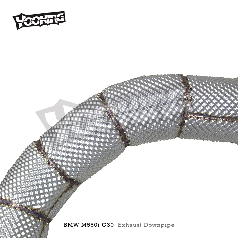 OEM Stainless Steel Exhaust Pipes For BMW 335/335i N54 N55 E90 E92 E93 3.0T 2007-2015 Heat Shield Downpipe Straight Header