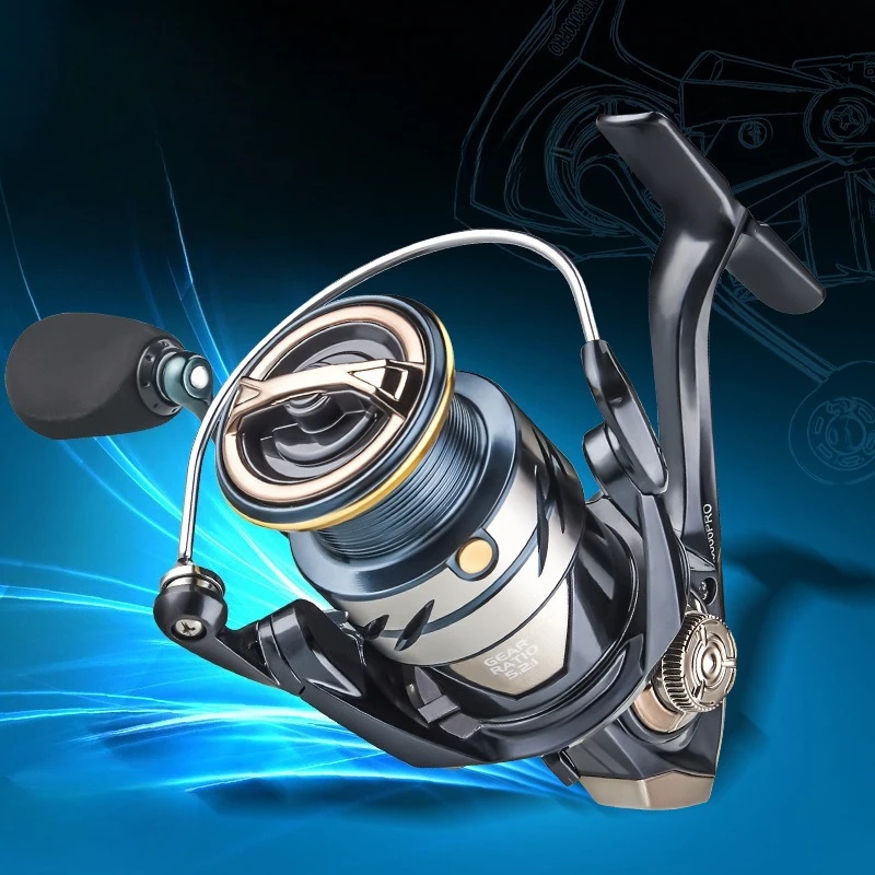 

Спиннинговая катушка из углеродного волокна - цельнометаллическая рыболовная катушка с нулевым зазором для морской воды, высокоскоростное соотношение, коррозионностойкие рыболовные снасти