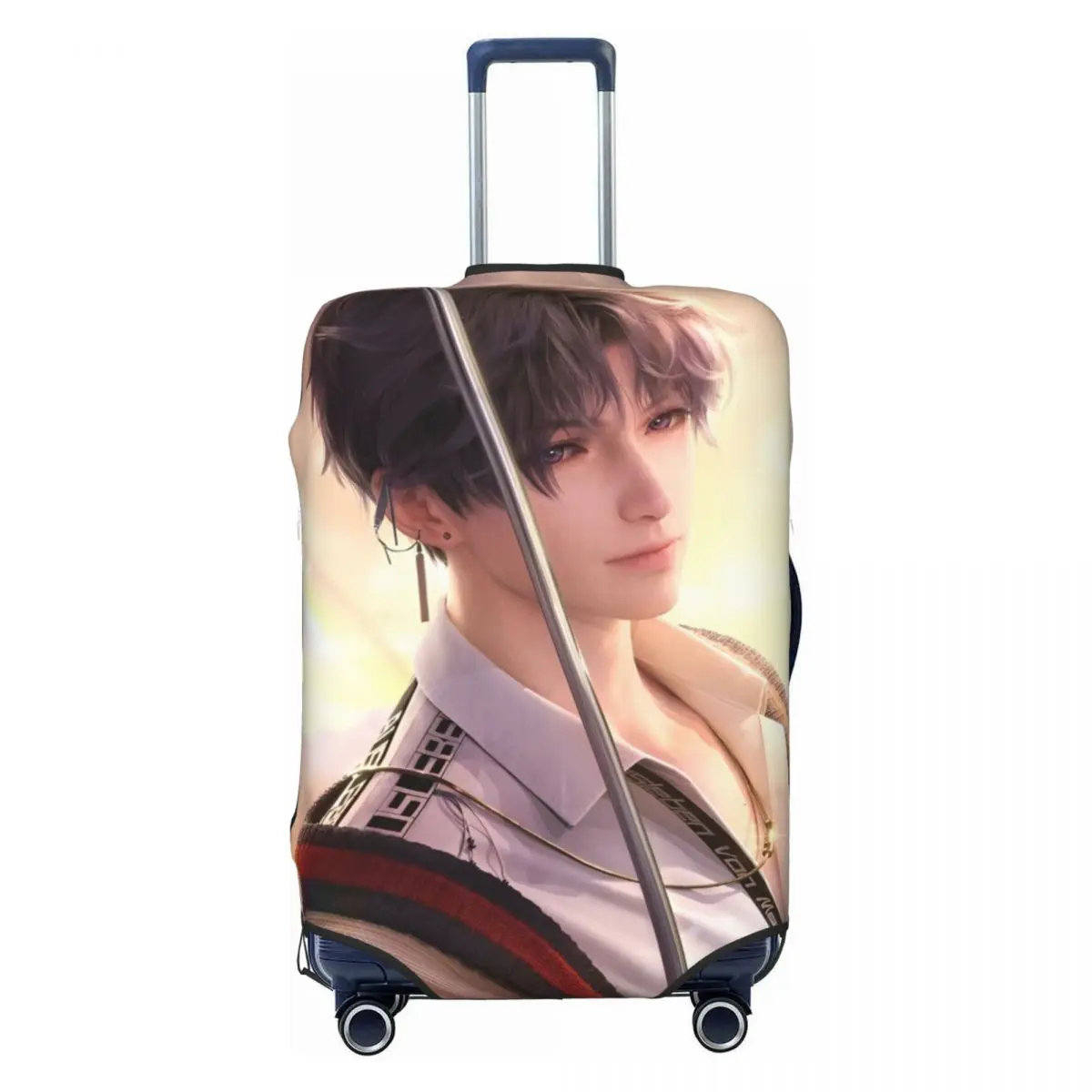 

Sylus Girl Dinner Zayne Love Deepspace Suitcase Cover Flight Cruise Trip Practical Luggage Case Protection