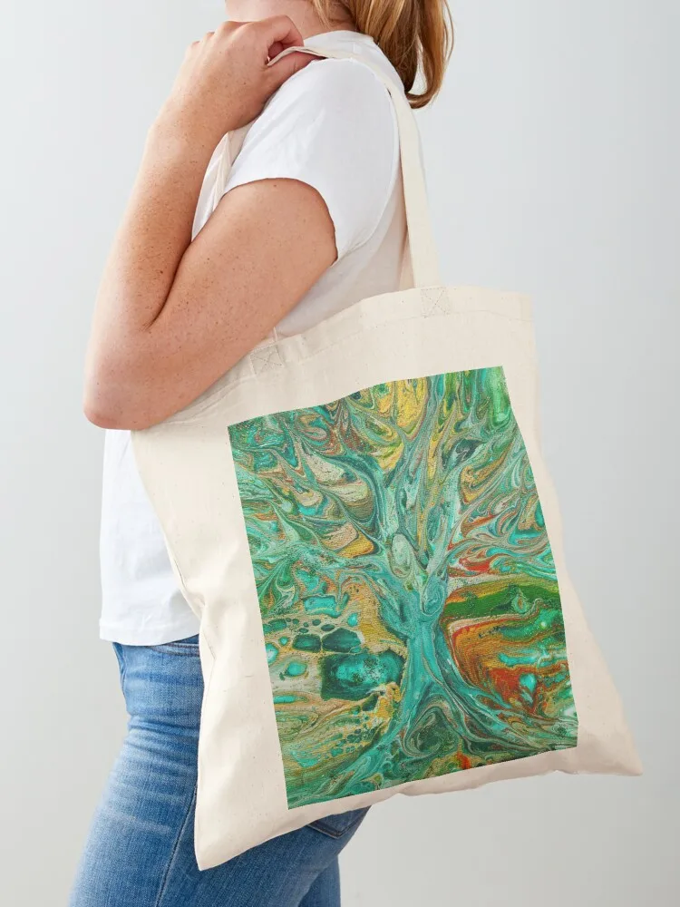 Spirit of the Tree. Earth Day. Tote Bag Women's beach bags cute pouch bag tote bag woman Canvas Tote