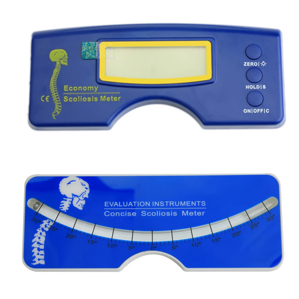 Dispositivo di misurazione medico dello scoliometro per la diagnosi della scoliosi posteriore strumenti di misurazione della scoliosi digitale