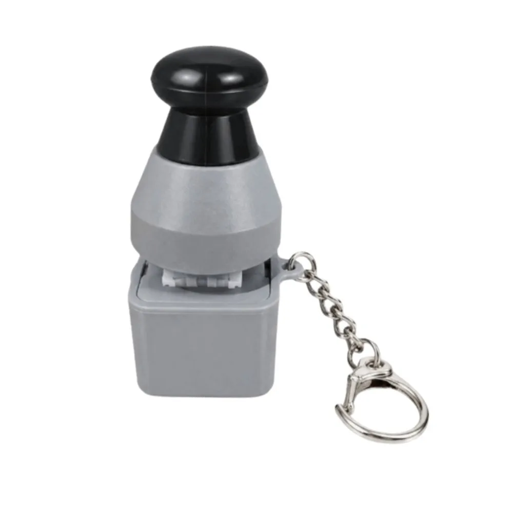 Children Gift Light Up Pressure Cooker Voice Keychain Keyboard Clicker 7cm Voice Keychain Bag Pendant Button Sound Pendant Kids