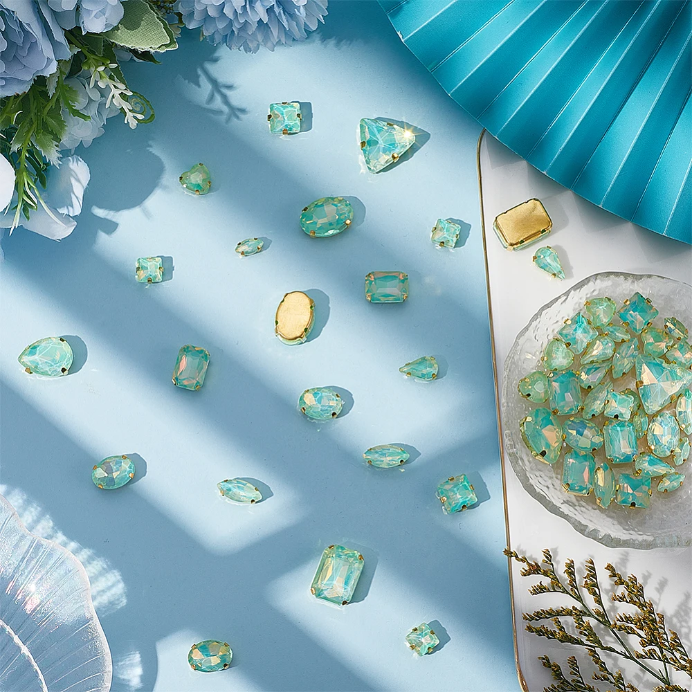 50 Stück aufnähbare Strass-Ste – Sew On Rhinestone Bewertung und Preis