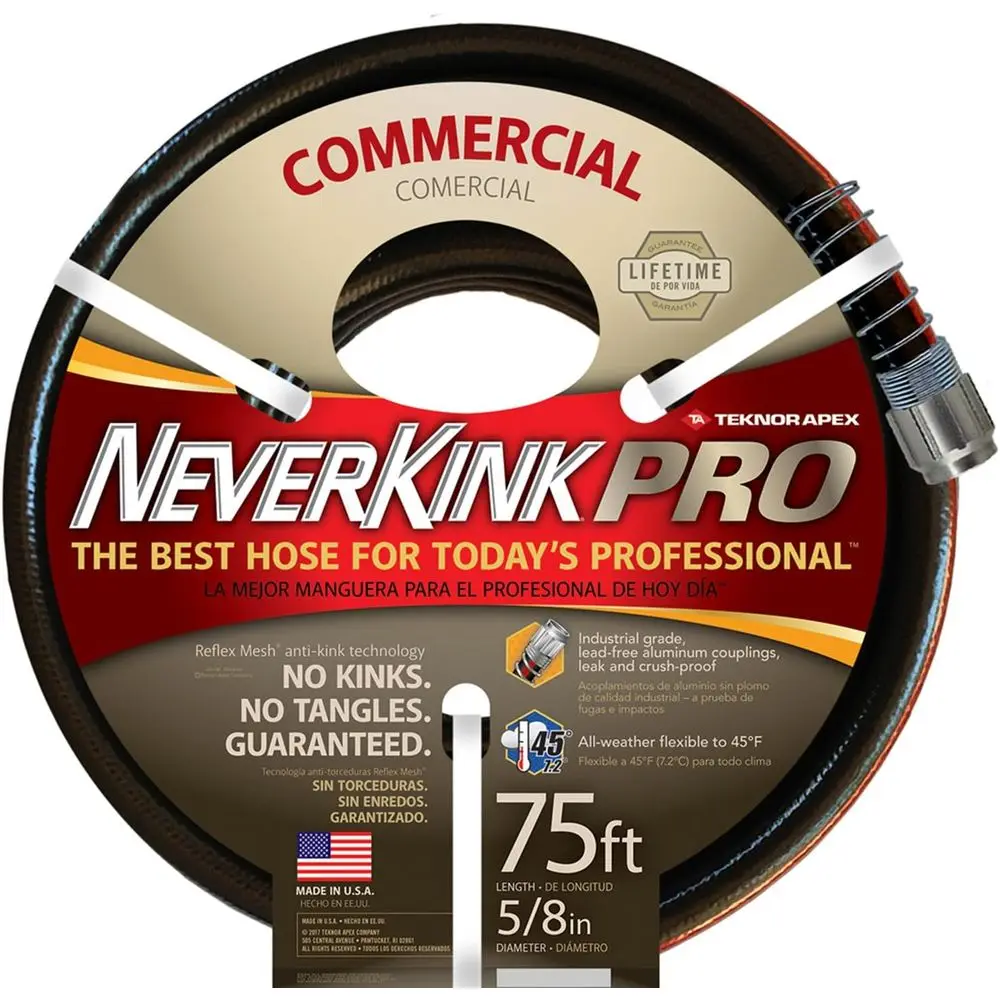 

75-Foot 5/8-Inch Professional Grade Garden Hose