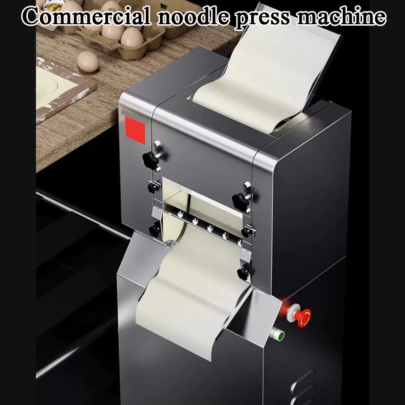 Kommerzielle Teigpressmaschine Automatische elektrische Bäckerei Pizzateigwalze Teigpresse Maschine Elektrische Nudelmaschine