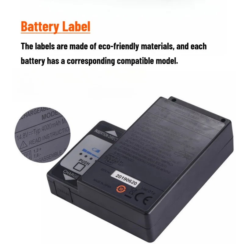 Brand New 14.8V 4000mAh Battery BTR-09 for Fujikura FSM-601S FSM-602S FSM-61S FSM-62S FSM-70R FSM-70S FSM-80C FSM-80S