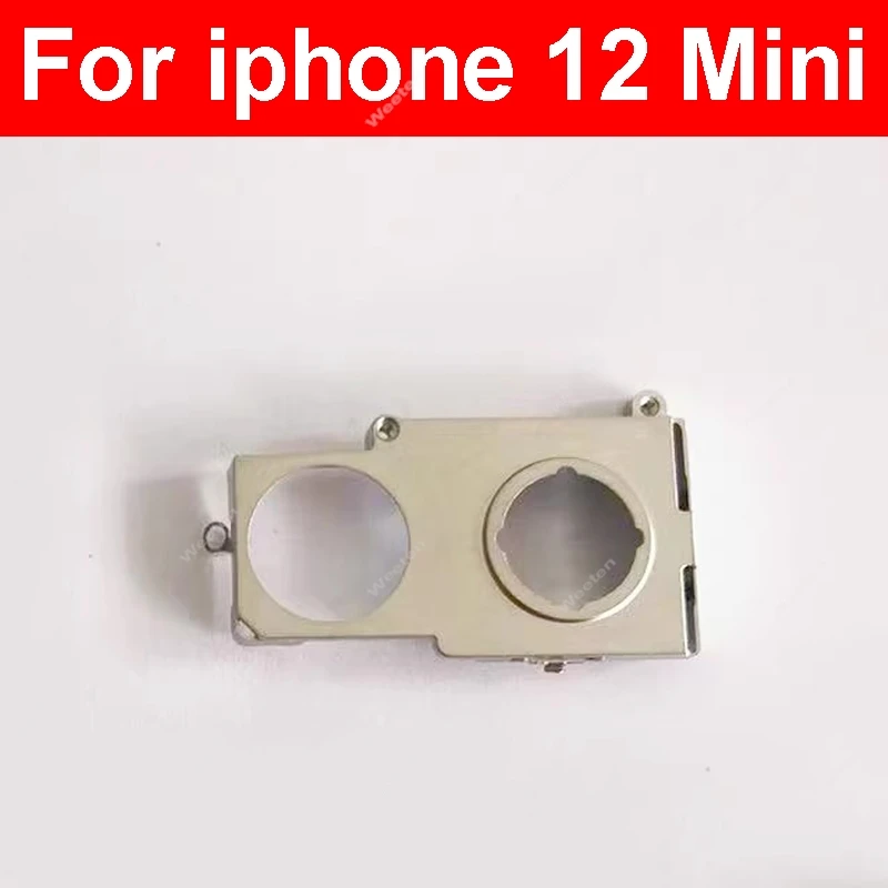 Iphone 11 12 13 14 Pro Max 12 Mini 13 미니 백 후면 카메라 금속 홀더 브래킷 금속 카메라 고정 프레임 수리 교체