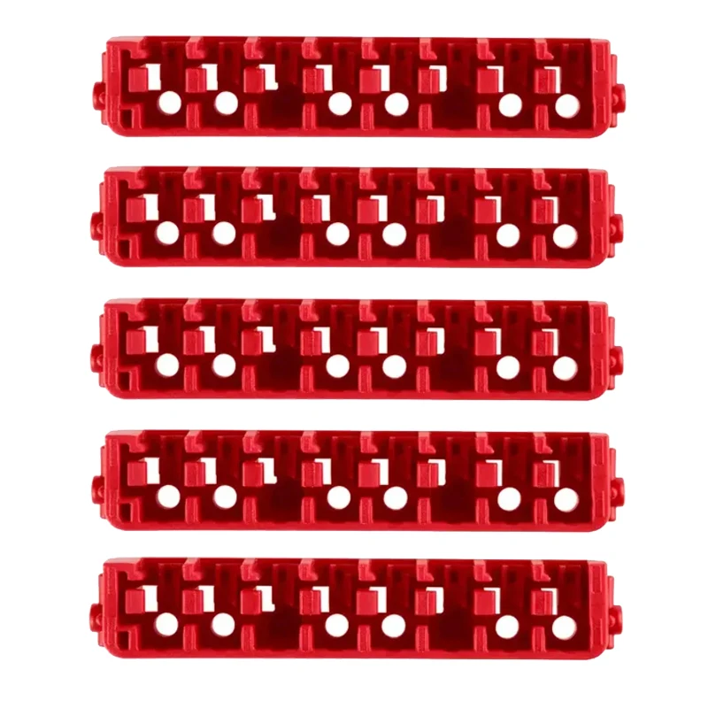 Milwaukee 48-32-9932 5PK Case Rows For 1in 1/4“ Hex Bits Compatible With Compact Cases Small-scale Support Holder