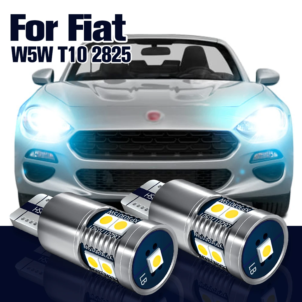 Clearance Light W5W T10 2pcs LED Parking Lamp For Fiat Sedici Panda Palio Idea Grande Punto Freemont Fiorino Ducato Croma Bravo