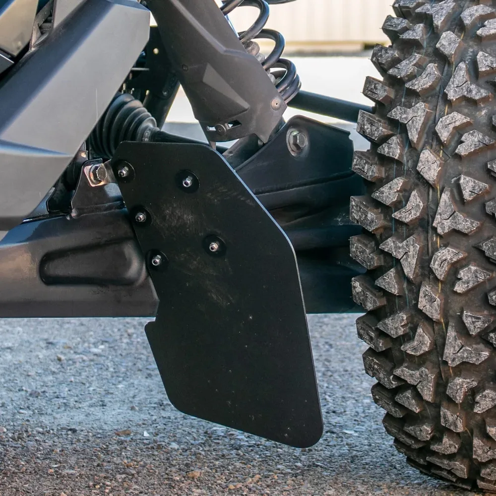 

2Pcs for Polaris RZR PRO R/ R 4 Mudflaps Flaps Exterior Parts Black Rear Mudguard Mudflaps