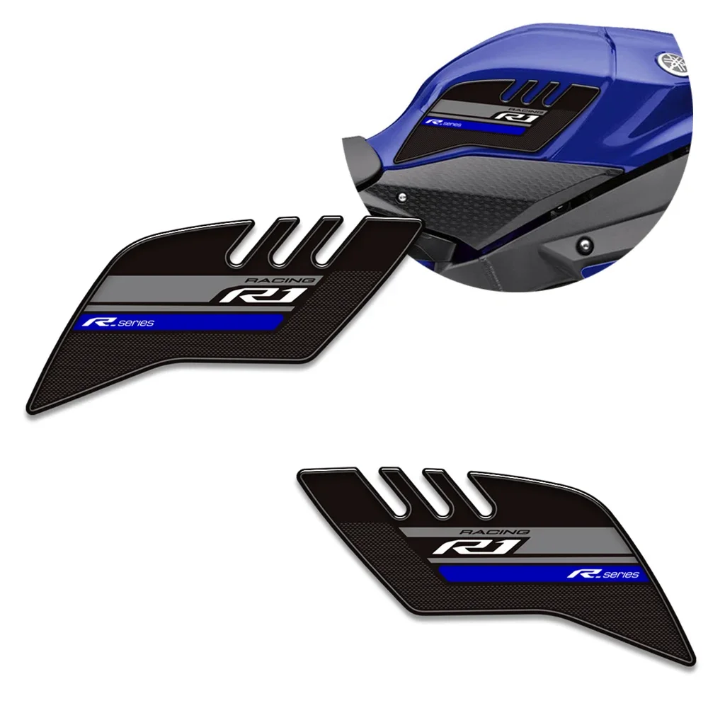 

Yzfr1 Fit Yamaha Motorcycle Protector 3d Adhesive Decals Stickers Tank Pad Grips Gas Fuel Oil Kit Knee