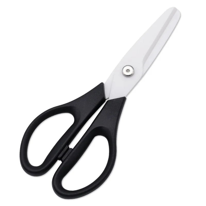 8 inch Zirconia Ceramics Sharp Blade Portable Babies Hand Tools PP Handle Children\'s Complementary Food Scissors Kitchen