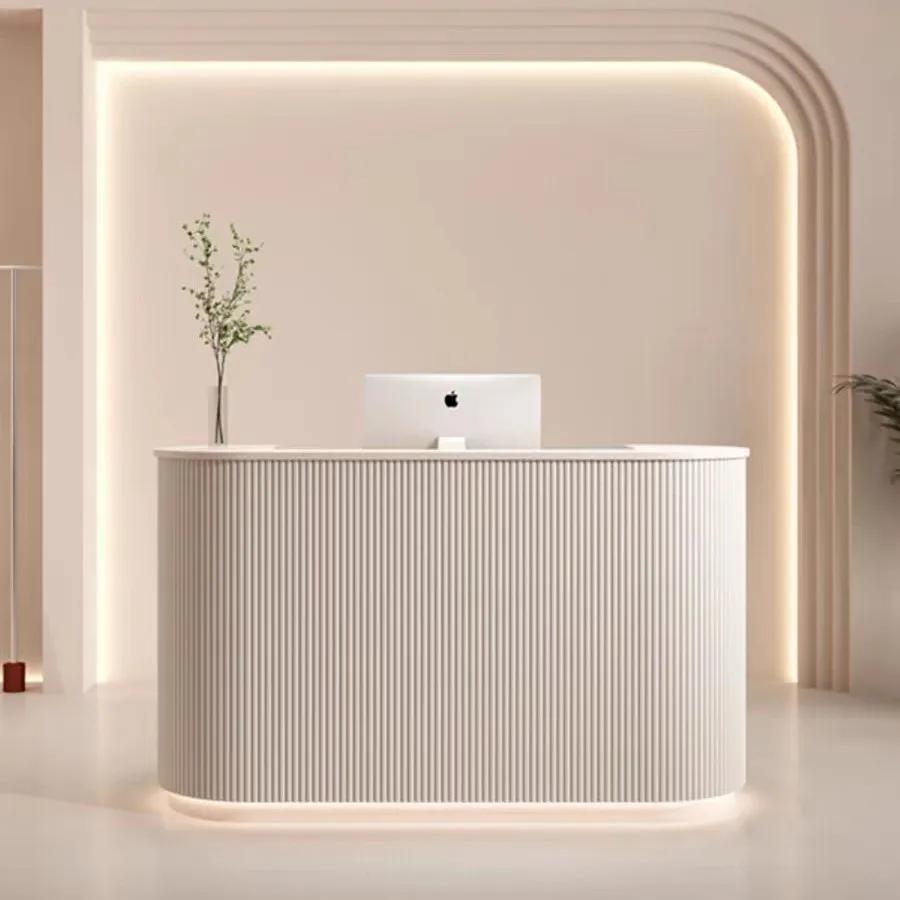 Fashion simple checkout page Paint bar fashion company front desk Dental hospital reception desk Beauty salon checkout page