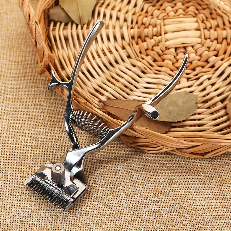 Portable Hand Manual Hair Clippers Hair Trimmer Cutter Stainless Steel Barber Scissor Tool for Men Hair Care