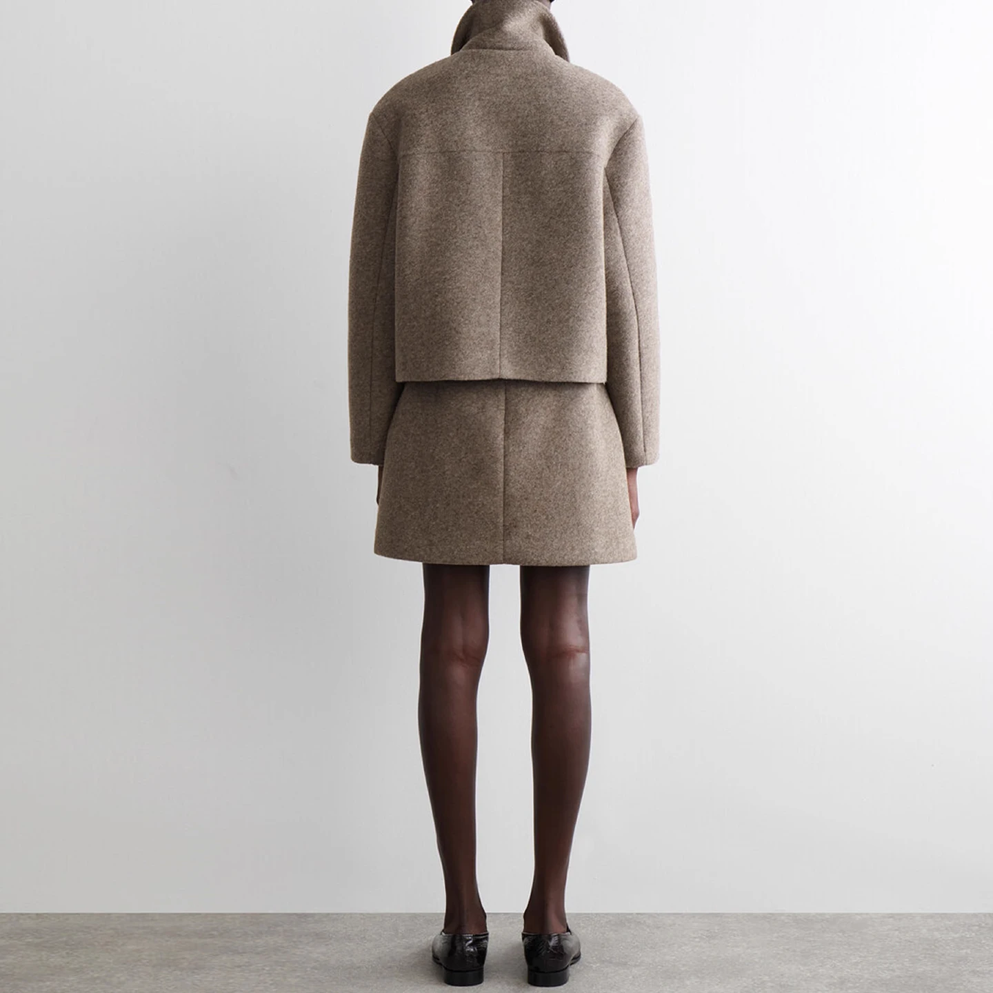 Faionable Brown  A-Line Skirt Women's Sle Autumn 2025 New Arrival Z Brand Midi f-length Skirts for Ladies