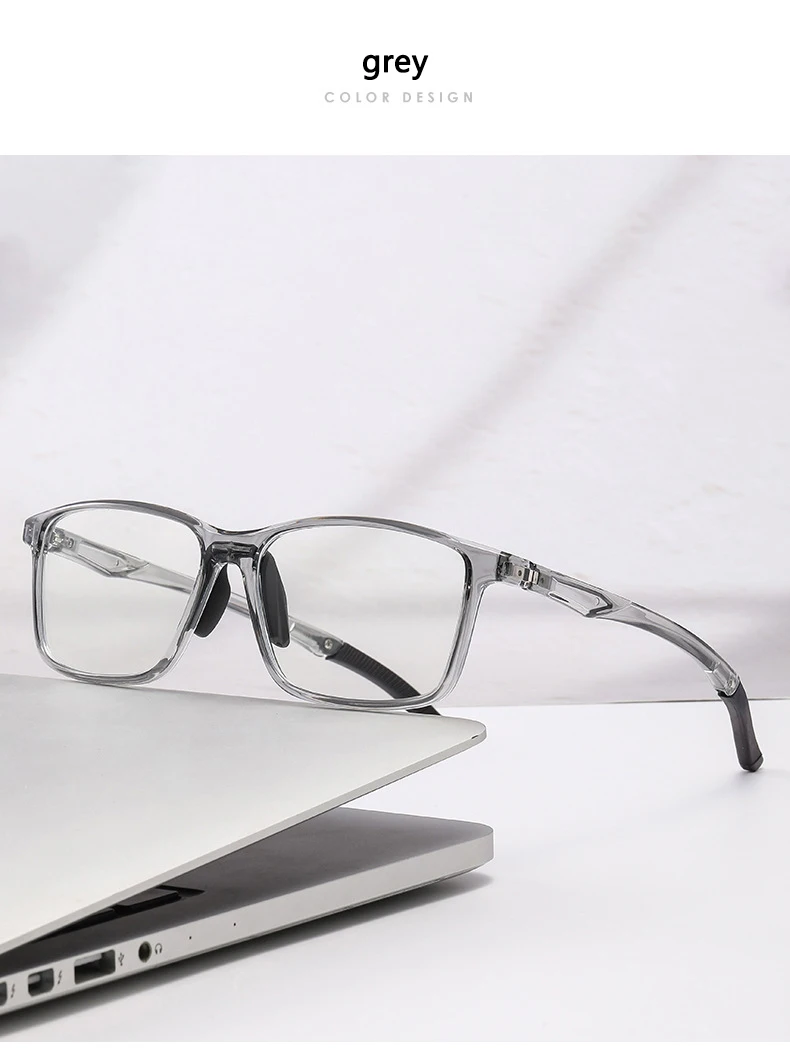 Photochrome progressive multifokale Sport-Lesebrille mit Blaulichtfilter für Nah- und Fernsicht 6065 – Detail 8