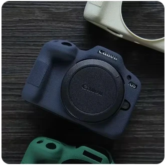 Untuk Canon EOS R10 R50 R100 cangkang pelindung baru kualitas tinggi antiselip kulit silikon penutup pelindung tas kamera DSLR