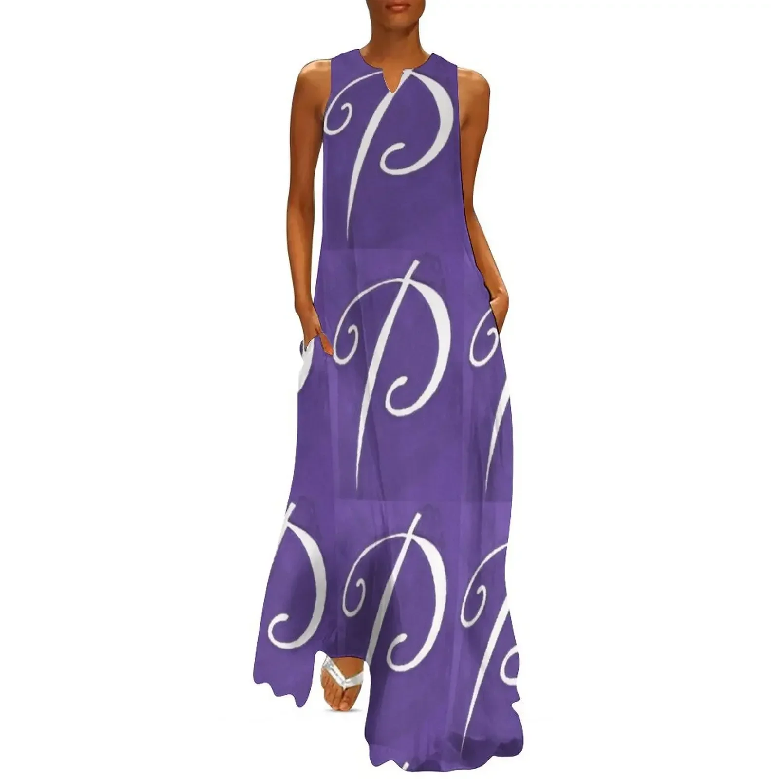

PRINCE GRAPHIC Long Dress Woman clothes dress party evening elegant luxury celebrity elegant guest wedding dress
