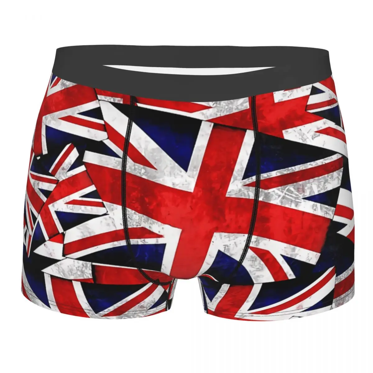 Union Jack British England UK Flag Man\'s Boxer Briefs Highly Breathable Underpants High Quality Print Shorts Gift Idea