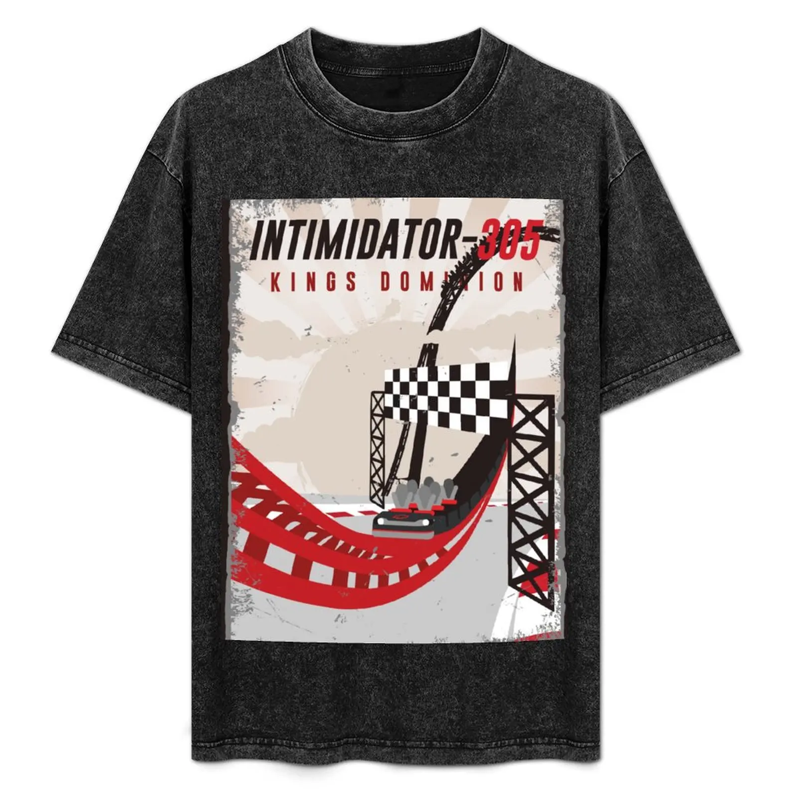 

I305 T-Shirt Large Size Loose Casual Tee