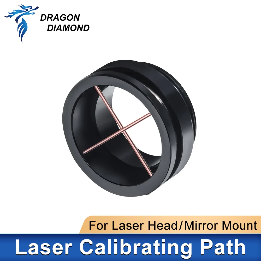 Laser Path Calibrating Device For Lens Tube Light Regulator Alignment Kit For Co2 Laser Head Mirror Mount Adjust Collimate