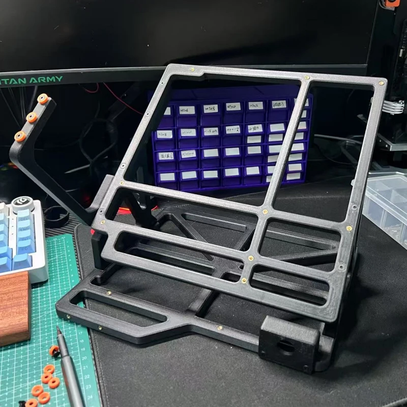 Boîtier d'ordinateur ouvert MATX ITX Mini ITX pour PC, construction personnalisée, boîtier d'ordinateur imprimé en 3D